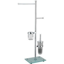 Стойка с держателем и ёршиком WasserKraft K-1248 - фото 