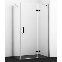 Душевое ограждение WasserKraft Aller 120х80 см R 10H06RBLACK, чёрный/прозрачное - фото 