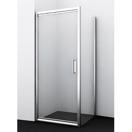 Душевое ограждение WasserKraft Salm 80х100 см 27I29, хром/прозрачное - фото 