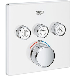 Смеситель для душа с термостатом Grohe Grohtherm SmartControl 29157LS0, белая луна - фото 