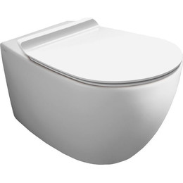 Унитаз подвесной безободковый Simas Vignoni VI18bi, Цвет производителя: белый - фото 