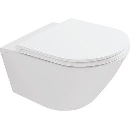 Унитаз подвесной безободковый Globo Forty3 FOS05.BI - фото 