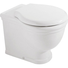 Унитаз приставной Globo Paestum PA025.BI - фото 