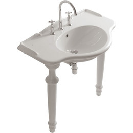 Раковина на ножках Globo Paestum 90 см PA056.BI*1 - фото 