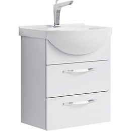 Тумба подвесная с раковиной Aqwella Аллегро 50 см Agr.01.05/2 - фото 