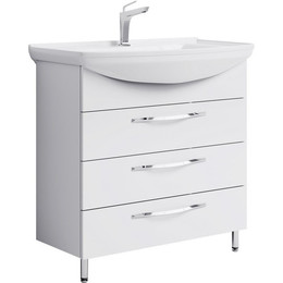 Тумба напольная с раковиной Aqwella Аллегро 75 см Agr.01.07/3 - фото 