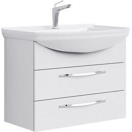 Тумба подвесная с раковиной Aqwella Аллегро 65 см Agr.01.06/2 - фото 