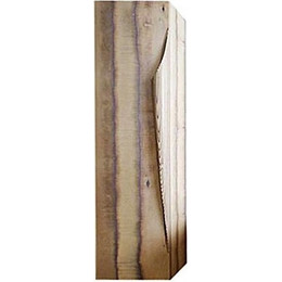 Пенал подвесной Aqwella Clarberg Papyrus wood 35 см Pap-w.05.35/LIGHT, дерево - фото 