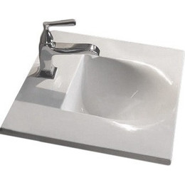 Раковина врезная на столешницу Kerasan Bentley 55 см 394201*1 - фото 