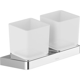 Двойной стакан для зубных щеток TD 220 Ravak 10&deg; X07P322 - фото 