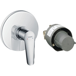 Набор для душа Hansgrohe Logis E 71608000 (внешняя + скрытая часть) - фото 