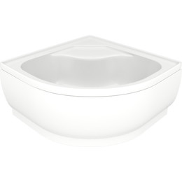 Акриловый поддон Bas Корса 90х90 см с каркасом и экраном - фото 