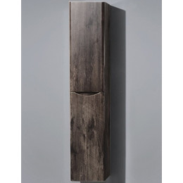 Пенал подвесной BelBagno ANCONA-N-1700-2A-SC-RW-L 35 см, левый, темный дуб - фото 