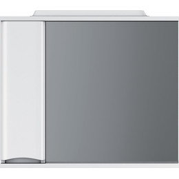 Зеркало-шкаф Am.Pm Like 80 см M80MPL0801WG, белый глянцевый - фото 