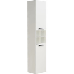 Пенал подвесной Roca Lago 35 см с корзиной 857297806, белый - фото 