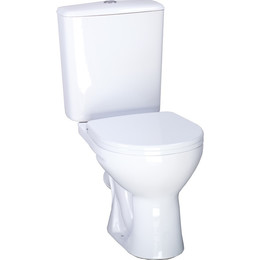 Унитаз-компакт Santeri Орион 1.P400.8.S00.00B.F с крышкой полипропилен - фото 