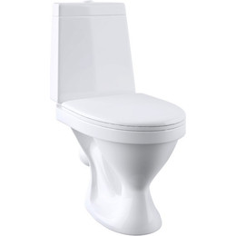 Унитаз-компакт Santeri Прайм 1.P205.4.S00.00B.F с крышкой полипропилен - фото 