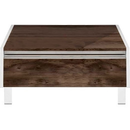 Комод напольный Акватон Капри 55 см 1A231003KPDB0, белый/таксония темная - фото 