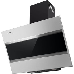Вытяжка Maunfeld Bridge 60, нержавеющая сталь (чёрное стекло) - фото 