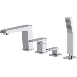 Смеситель для ванны BelBagno Arlie ARL-VIM4-CRM - фото 