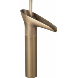 Смеситель для раковины высокий Bronze de Luxe 10101, бронза - фото 