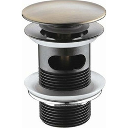 Донный клапан WasserKraft A046, светлая бронза - фото 