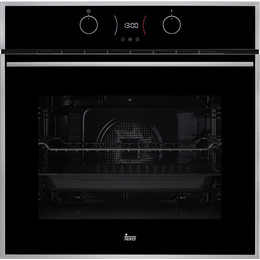 Электрический духовой шкаф Teka Maestro HLB 830 Stainless steel 41560062 (чёрное стекло) - фото 