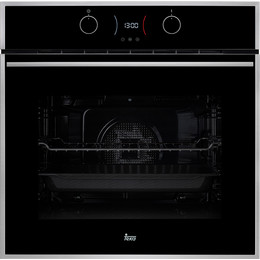 Электрический духовой шкаф Teka Maestro HLB 850 Stainless steel 41560290 (чёрное стекло) - фото 