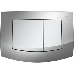 Кнопка смыва TECEambia 9240254, хром глянцевый, клавиши хром матовый - фото 