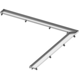 Решетка TECEdrainline “plate” для трапа 100х100 см 611070, нержавеющая сталь - фото 