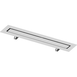 Трап для укладки натурального камня TECEdrainline 100 см 651000, нержавеющая сталь (под плитку), Цвет производителя: хром, Размер трапа: 150 - фото 