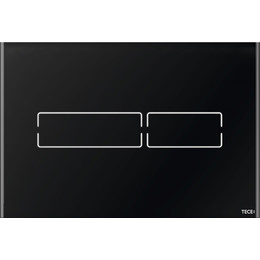Кнопка смыва TECElux mini 9240961, сенсорная, черное стекло - фото 
