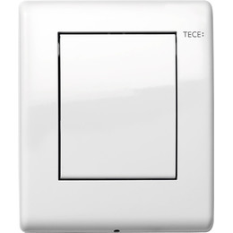 Кнопка смыва TECEplanus Urinal 9242314, металлическая, белый глянцевый - фото 