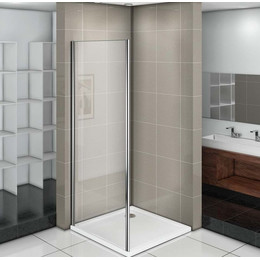 Боковая стенка Bas Infinity SP-70-G-CH 70 см хром/матовое - фото 