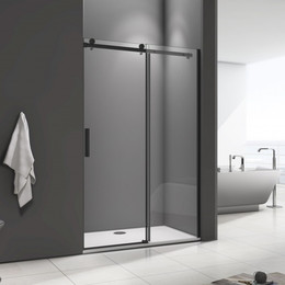 Душевая дверь Bas Galaxy WTW-130-C-B 130 см чёрный/прозрачное - фото 