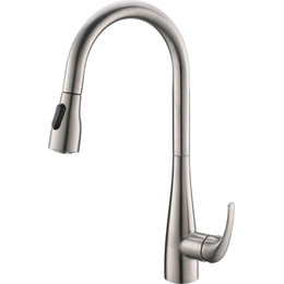 Смеситель для кухни BelBagno BB-LAM28-IN, сатин - фото 