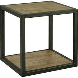 Полка подвесная Акватон Лофт Фабрик 34 см 1A242703LTDY0, дуб кантри - фото 