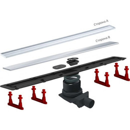 Трап Pestan (BETTOSERB) Confluo Frameless Line 95 см 13701234, хром матовый (под плитку), Цвет производителя: хром, Размер трапа: 1000 - фото 