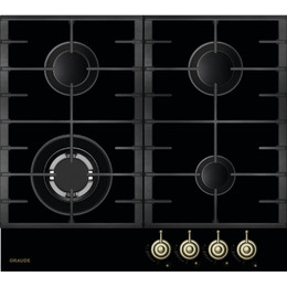Газовая варочная поверхность Graude GSK 60.1 S (чёрное стекло) - фото 
