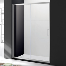 Душевая дверь Cezares 160 см MOLVENO-BF-1-160-C-Cr-IV, хром/прозрачное - фото 