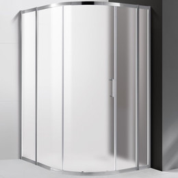 Душевое ограждение Cezares 120х110 см MOLVENO-RH-11-120/110-P-Cr, хром/матовое - фото 