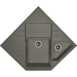 Кухонная мойка Florentina Бомбей 20.375.J0900.102, чёрный - фото 