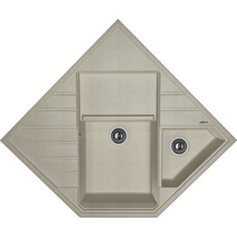 Кухонная мойка Florentina Бомбей 20.375.J0900.305, грей, Цвет производителя: грей - фото 