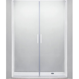 Душевая дверь Cezares 180 см RELAX-B-2-180-C-Bi, белый/прозрачное - фото 
