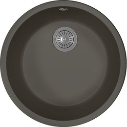 Кухонная мойка Florentina Вега зеро 22.425.D0440.302, антрацит, Цвет производителя: чёрный - фото 