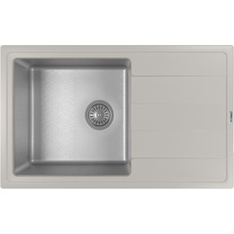 Кухонная мойка Florentina Комби 780 21.395.D0780.305, грей, Цвет производителя: грей - фото 