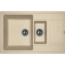 Кухонная мойка Florentina Липси 780K 20.250.D0780.107, песочный, Цвет производителя: песочный - фото 