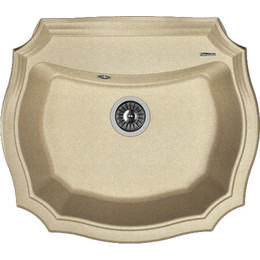 Кухонная мойка Florentina Эмилия 640 20.355.D0640.107, песочный, Цвет производителя: песочный - фото 