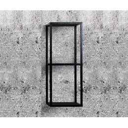 Модуль подвесной открытый Cezares Cadro 30 см CADRO-30/30/80-2C-SO-MET-ST, черный - фото 