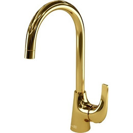 Смеситель для кухни WasserKraft Sauer 7107, золото - фото 